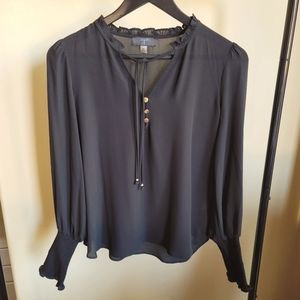 Tahari Puff Sleeve Blouse